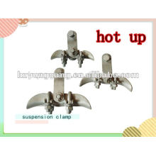 aluminium alloy suspension ACSR cable clamp overhead power line fitting connect fitting electric power transmission line fitting